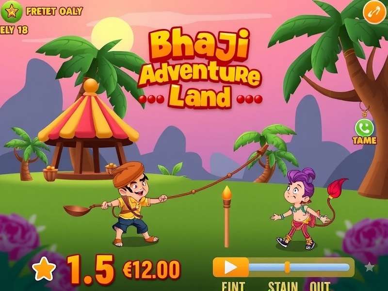 Bhaji Adventure Land Game Screenshot
